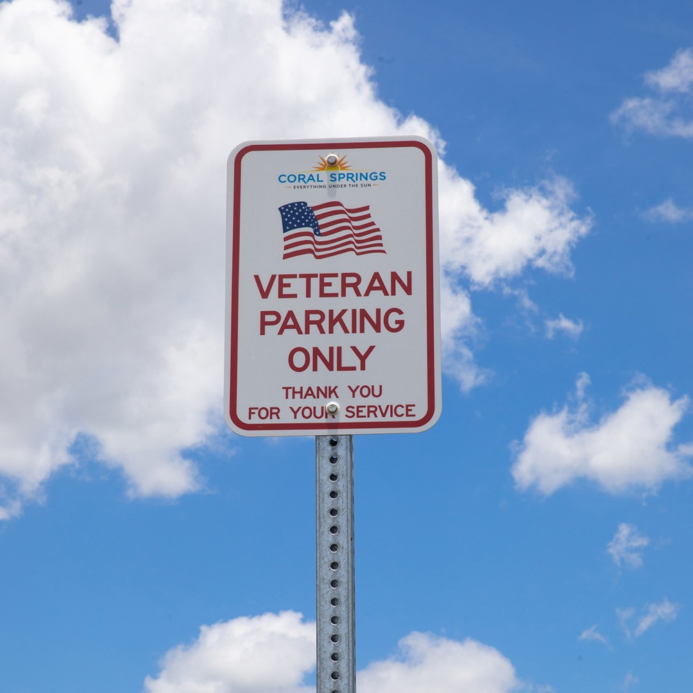 Parking Spaces for Veterans