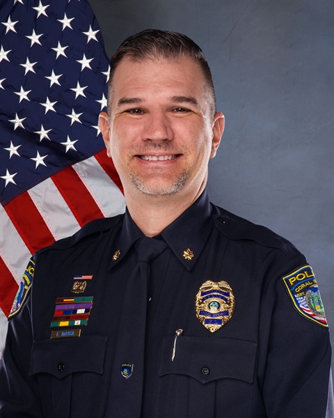 headshot of Captain Edmond DeRosa, Patrol Services