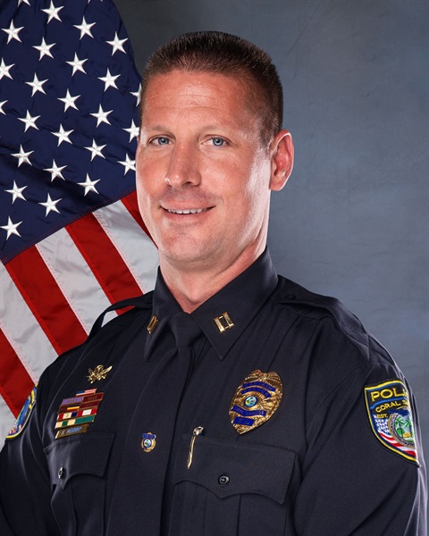 headshot of Lieutenant Sean Murray, Patrol Services