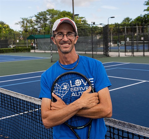 Dan Bobrow Love-Serving Tennis Instructor