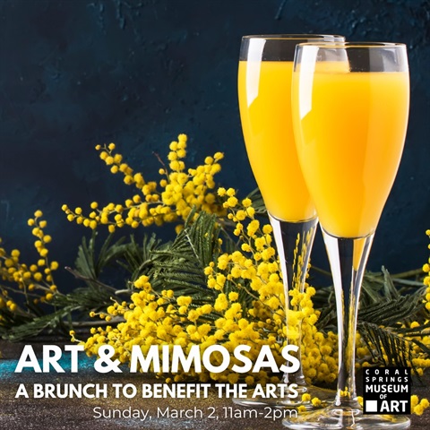mimosa and flowers