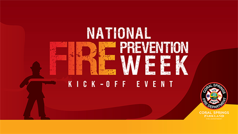 Fire Prevention Week 2023 Decorative Graphic