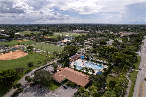 Mullins Park Aerial View - Honoring our Namesake Parks and Spaces