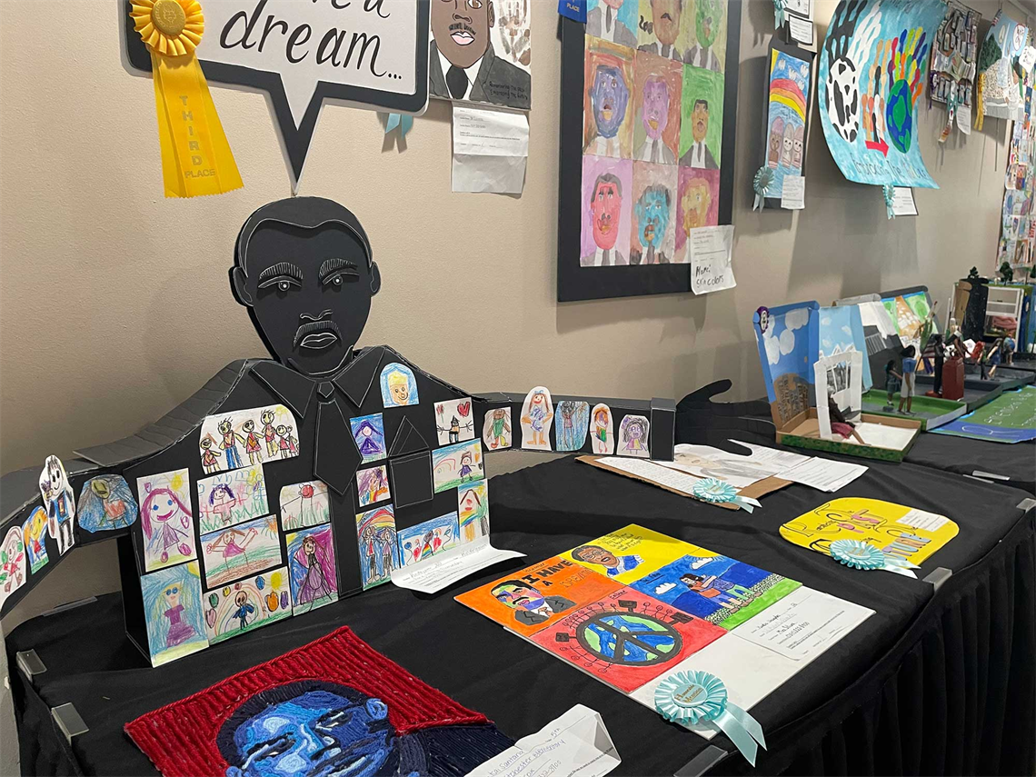 MLK annual school art contest images
