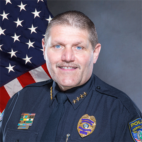 Headshot of Chief of Police Clyde Parry