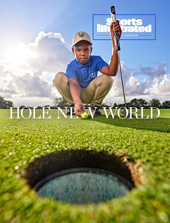 Carter Bonas on Magazine Cover 