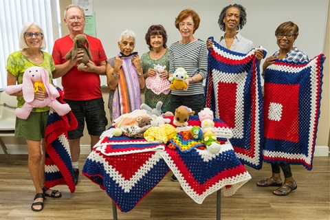 Senior Crochet Group at Sartory Hall